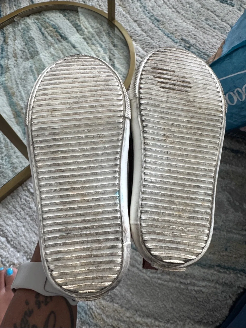 Old Navy Kids Brown Faux-Leather Moccasin Slip-Ons